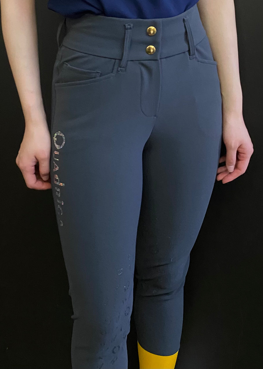 Perfect Style Hight-Waist Jumping Breeches w/ LOGO Grip L