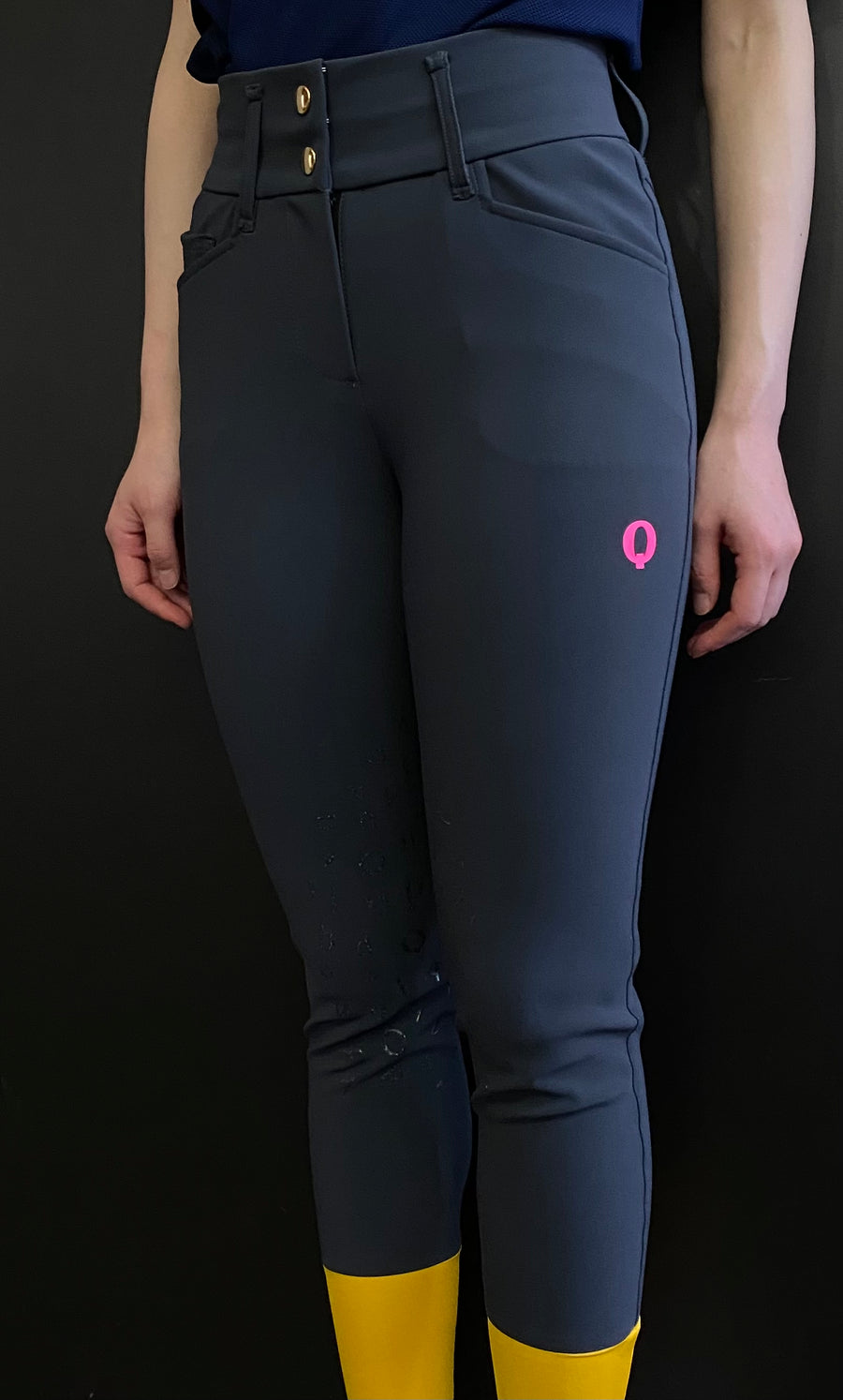 Perfect Style Hight-Waist Jumping Breeches w/ LOGO Grip L