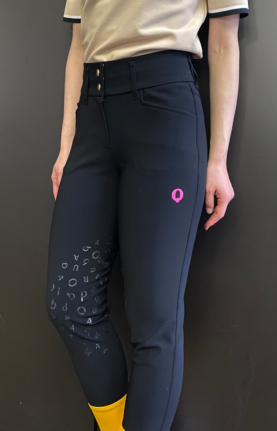 Perfect Style Hight-Waist Jumping Breeches w/ LOGO Grip L