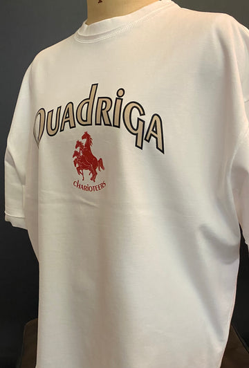 Quadriga College Style Black < Heat transfer print >