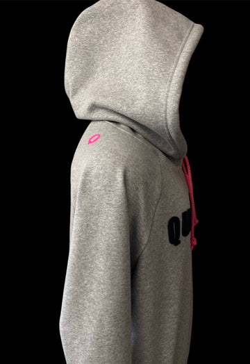 Backside Velour Hoodie w/ cutwork